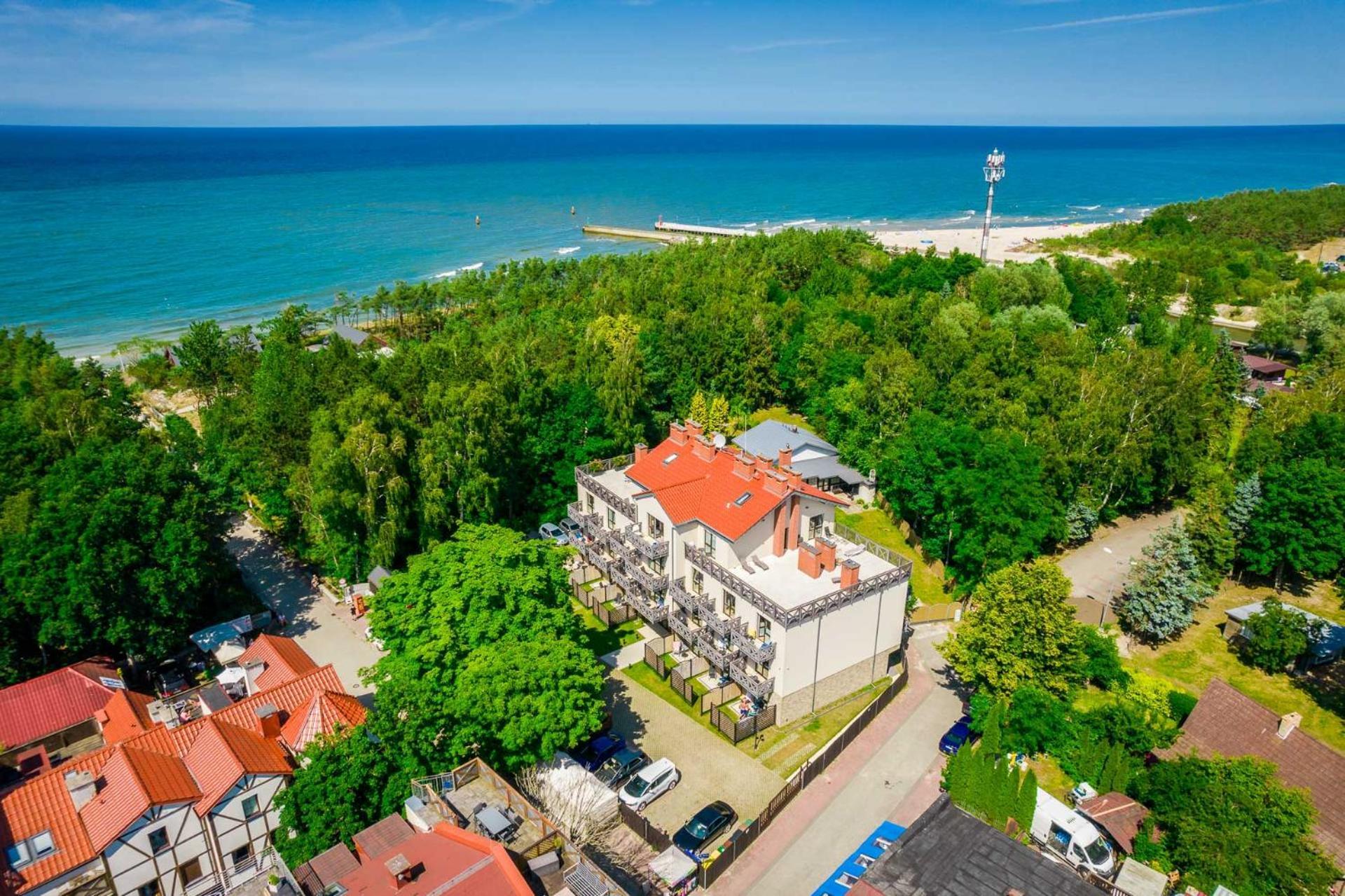 Villa Kliwer 50 Metrow Od Morza Rowy  Kültér fotó